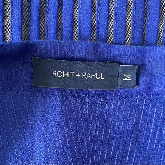 Rohit + Rahul Blue Vest Top - Picture 4 of 4